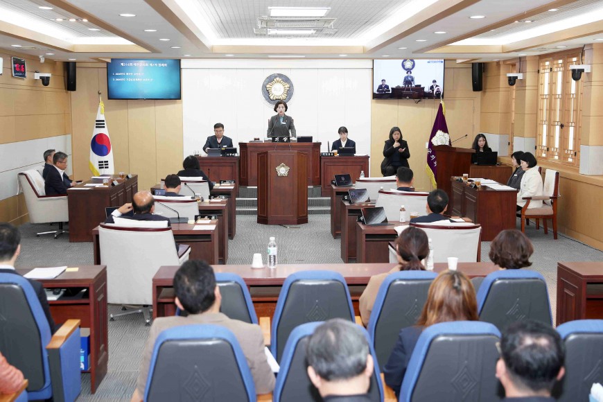 태안군의회 제316회 제2차 정례회 폐회